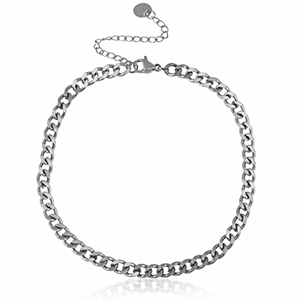 Stainless steel anklets chain Silver