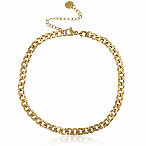 Stainless steel anklets chain Gold