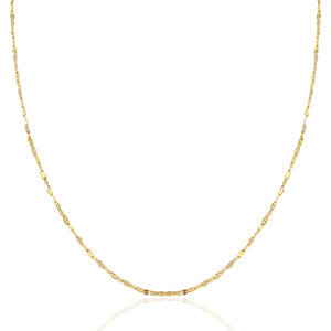 Stainless steel necklaces Latte Beige-Gold