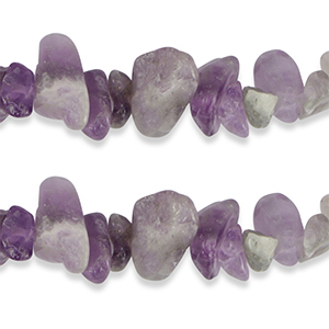Chips stone beads Amethist Purple