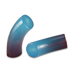 Acrylic beads tube Blue