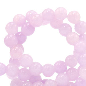 4 mm natural stone beads Rose Purple