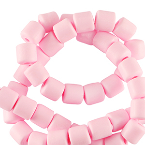 Polymer beads 6mm Light Pink
