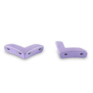 Tile beads arrow Paisley Purple