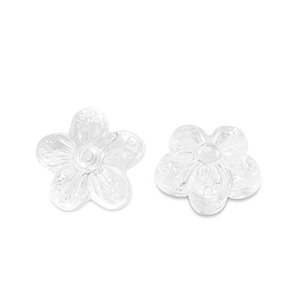 Acrylic beads flower Transparent