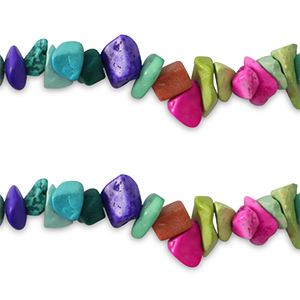 Chips stone beads Multicolour