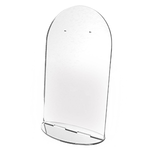 Plexx jewellery display for earrings Silver