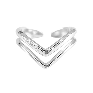 Stainless steel rings Silver