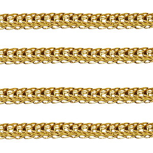 Stainless steel findings belcher chain Gold