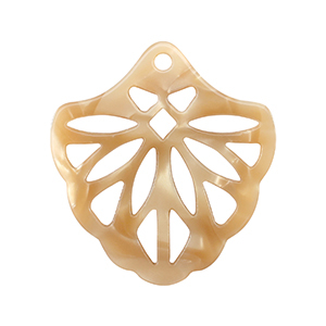 Resin pendants Sand Brown