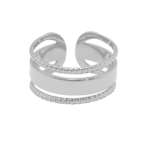 Stainless steel rings Silver