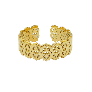 Stainless steel rings Gold