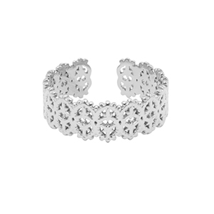 Stainless steel rings Silver