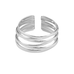 Stainless steel rings Silver
