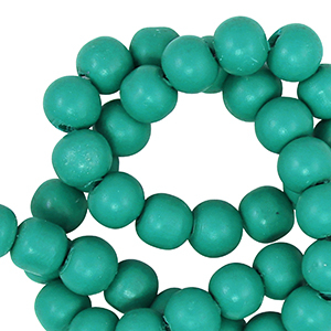 Polymer beads 6mm Green