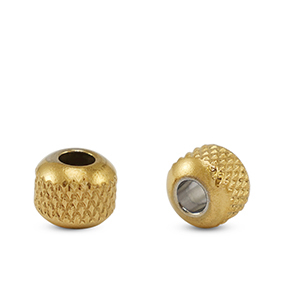 Stainless steel beads 8mm Gold