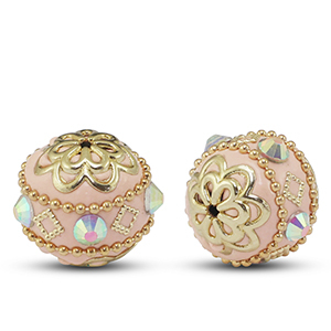 Bohemian beads Ros&eacute; goud