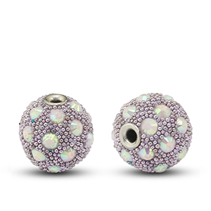Bohemian beads Lilac-strass