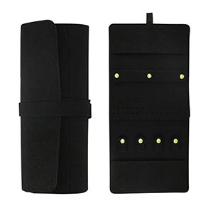 Jewellery travel case large Black