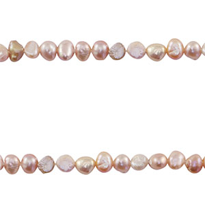 BQ Freshwater pearls nugget Seashell Pink