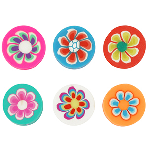 Polymer beads flower Multicolour