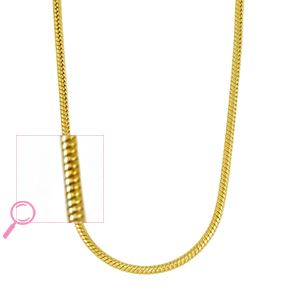 Stainless steel necklaces Gold