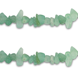 Chipstone beads Aventurine Quartz Green