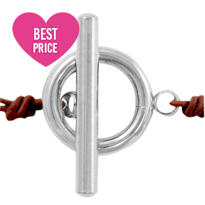 Stainless steel findings toggle clasp Silver