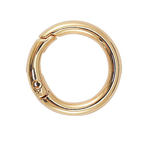 Jewellery findings key chain ring Gold
