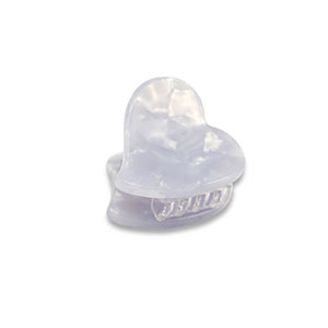 Hair accessories hair claw heart Lilac