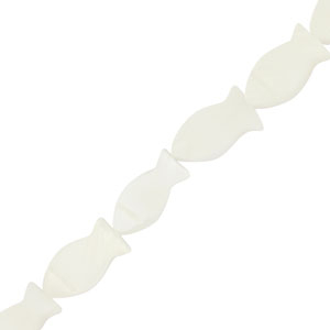 Shell beads fish Off White
