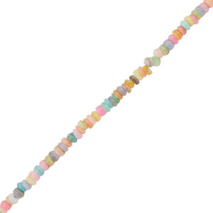 Shell beads disc Pastel Multicolor