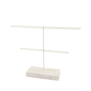 Jewellery display for earrings Natural-Off White