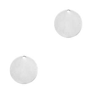 Designer Quality metal for ImpressArt charm 10mm Antique Silver (Nickel free)