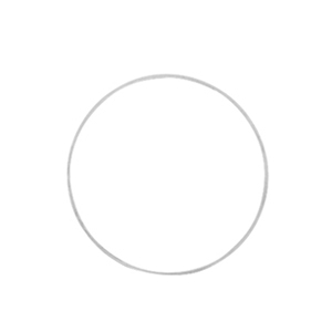 DQ European metal findings closed rings 20mm Antique Silver (nickel free)