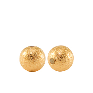 DQ European metal beads 4mm Gold (nickel free)