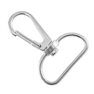 DQ European metal findings key chain 39mm Antique Silver (nickel free)