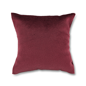 Jewellery display cushion velvet Bordeaux Red