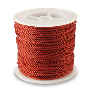 Trendy cord 2mm Rust Red
