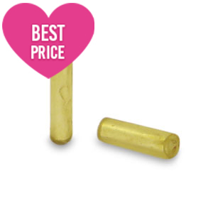 Glass seed beads special Bugles Greenish Gold