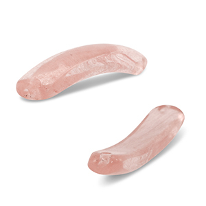 Natural stone connector Pink