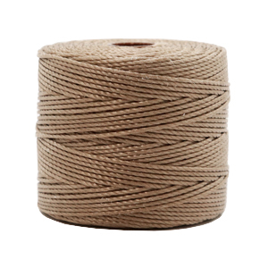 Nylon S-Lon cord 0.5mm Medium Brown