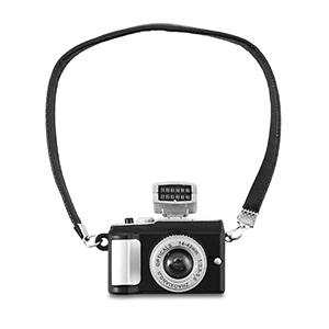 Statement charms photocamera Black-Silver