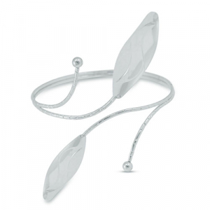 Arm cuff&nbsp;leaf Silver