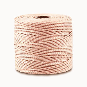 Nylon S-Lon cord 0.5mm Nude Pink