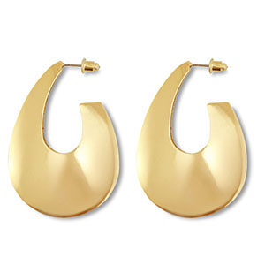 Trendy earrings drop Gold