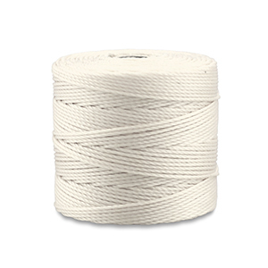 Nylon S-Lon cord 0.5mm Light Silver Grey