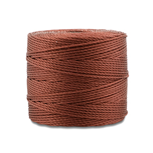 Nylon S-Lon cord 0.5mm Mahogany Brown