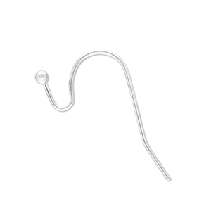 Stainless Steel findings earrings Silver