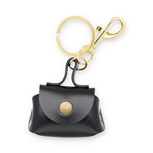 Keychain handbag Black-Gold